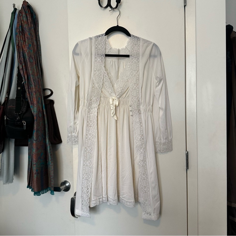 Vintage Two-Piece Bridal Set